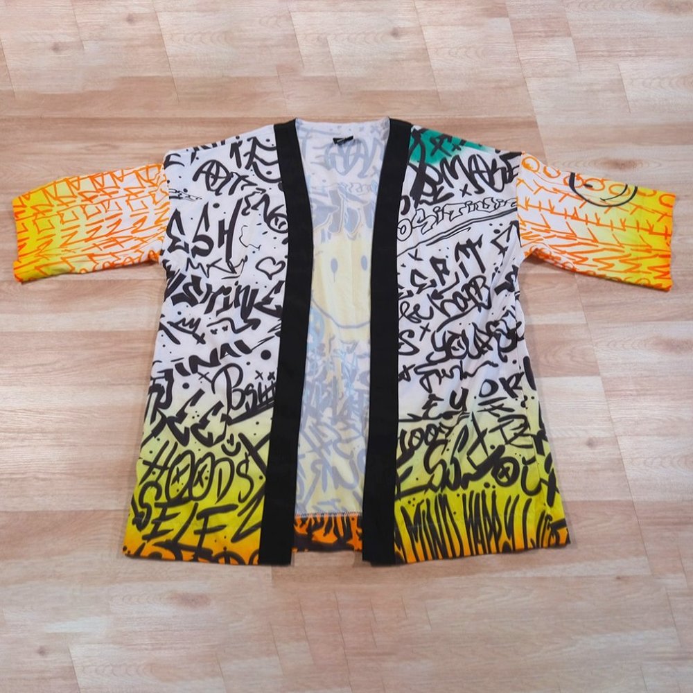 City Graffiti Kimono